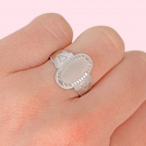 Anillo Cleopatra Mediano Satinado de Plata 925